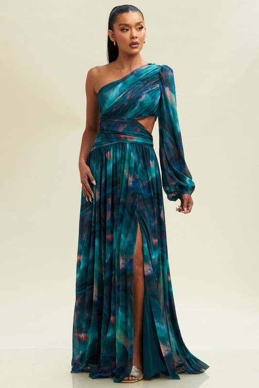 MAxi dress teal