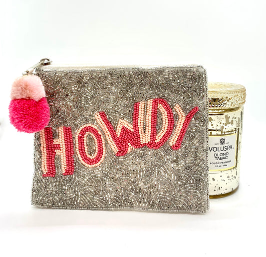 Howdy Embroidered Bag