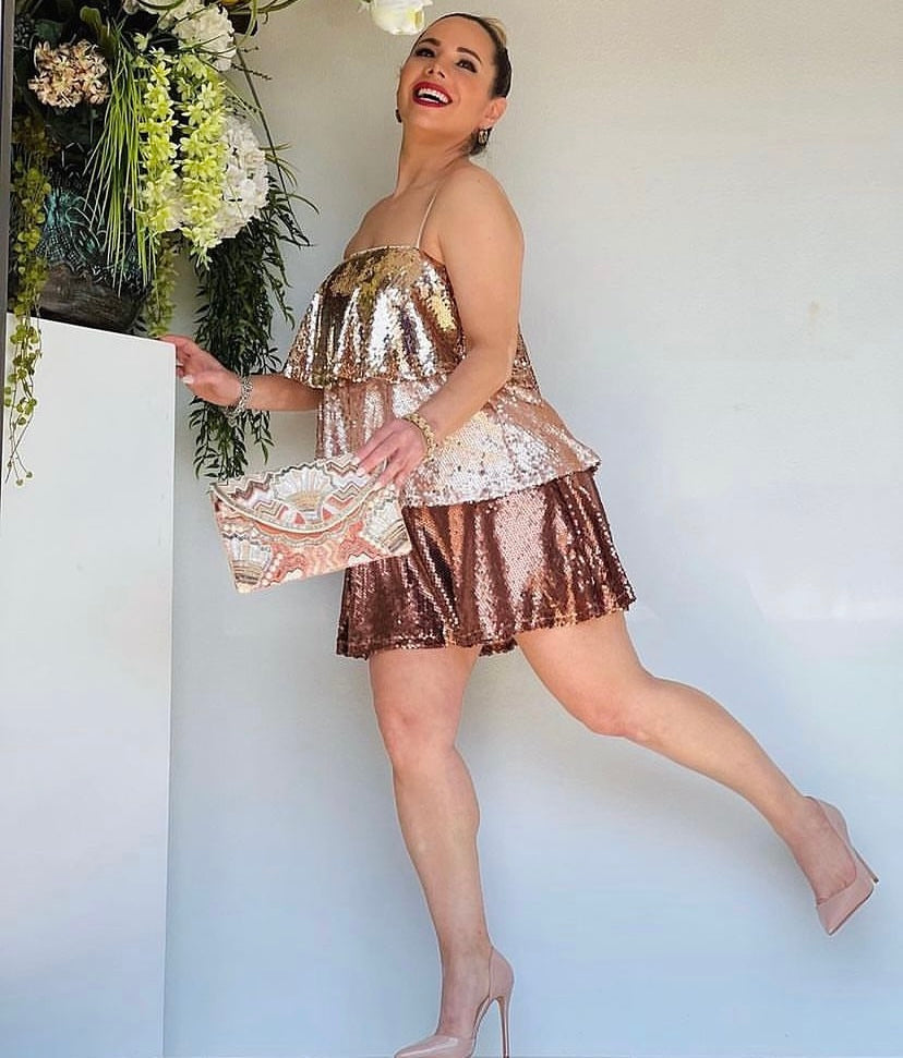 Rose Gold Dress