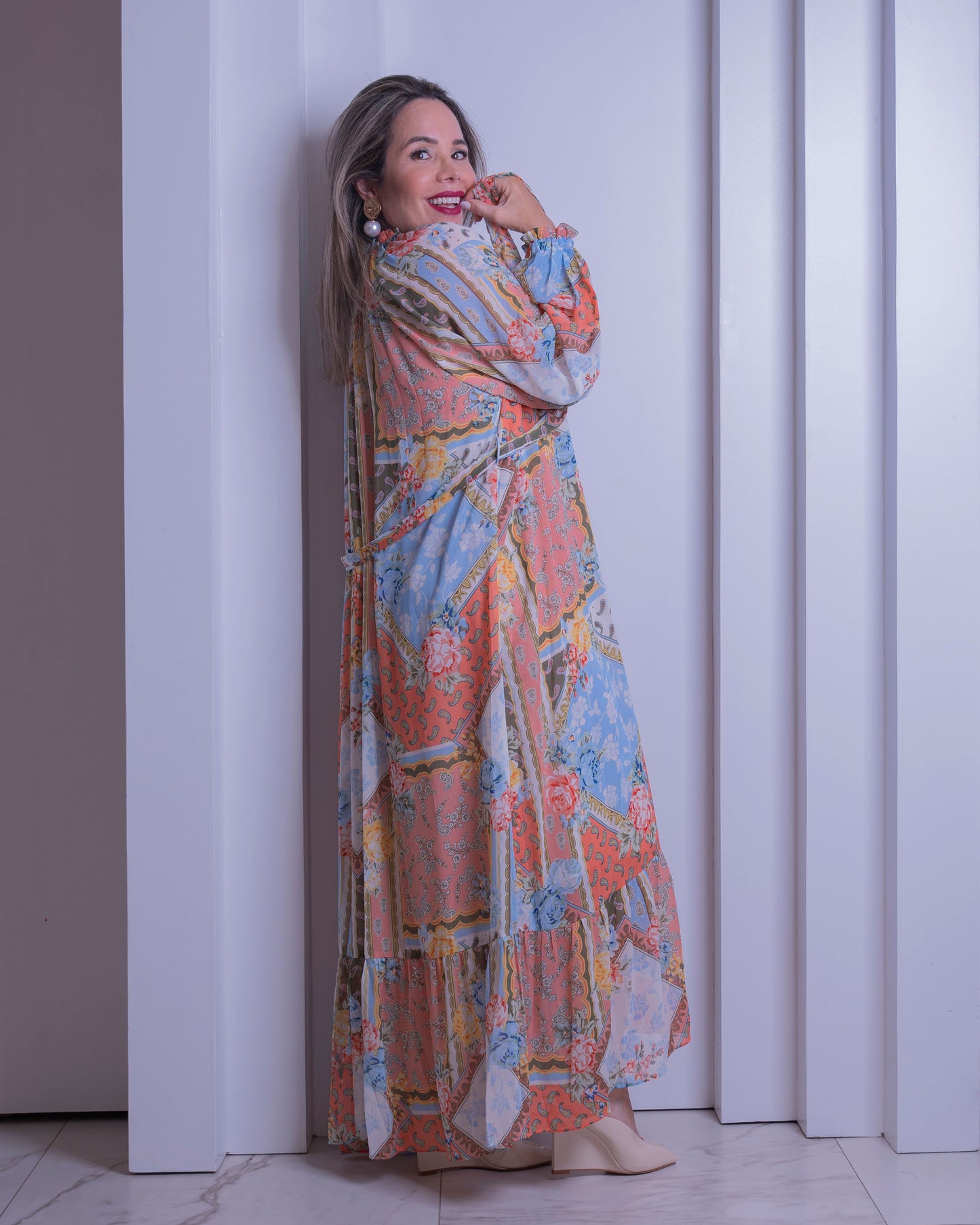MAXI DRESS ROSE