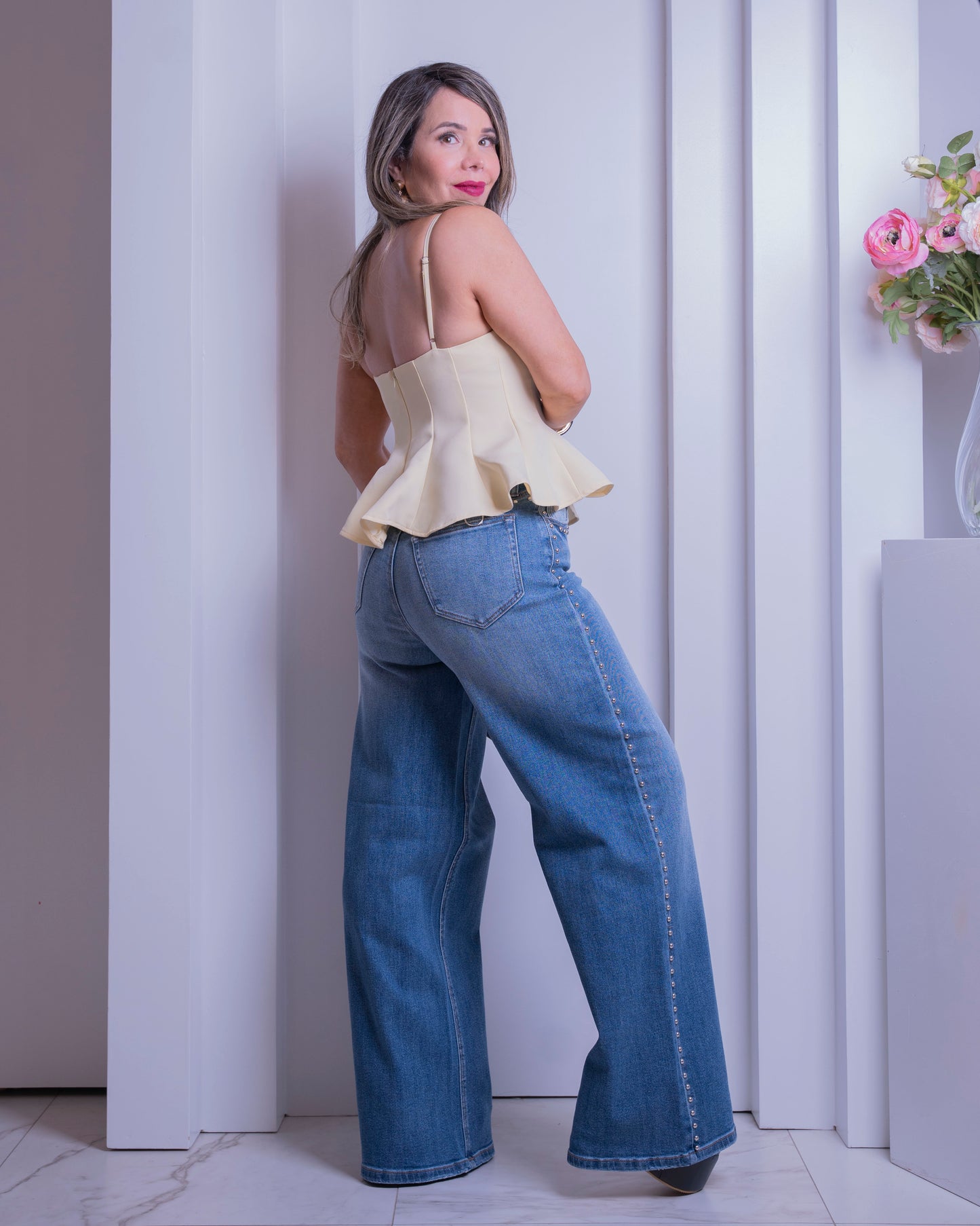 JEANS HIGH RISE