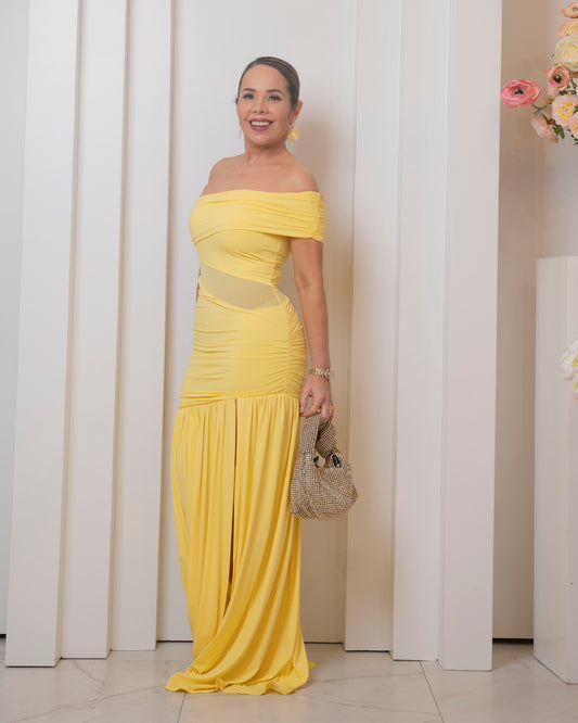 MAXI DRESS YELLOW