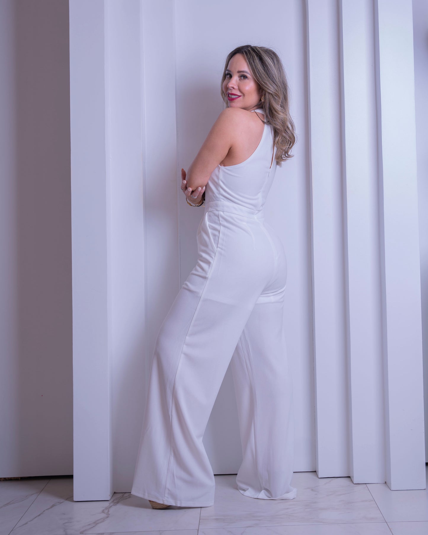 JUMPSUITE WHITE