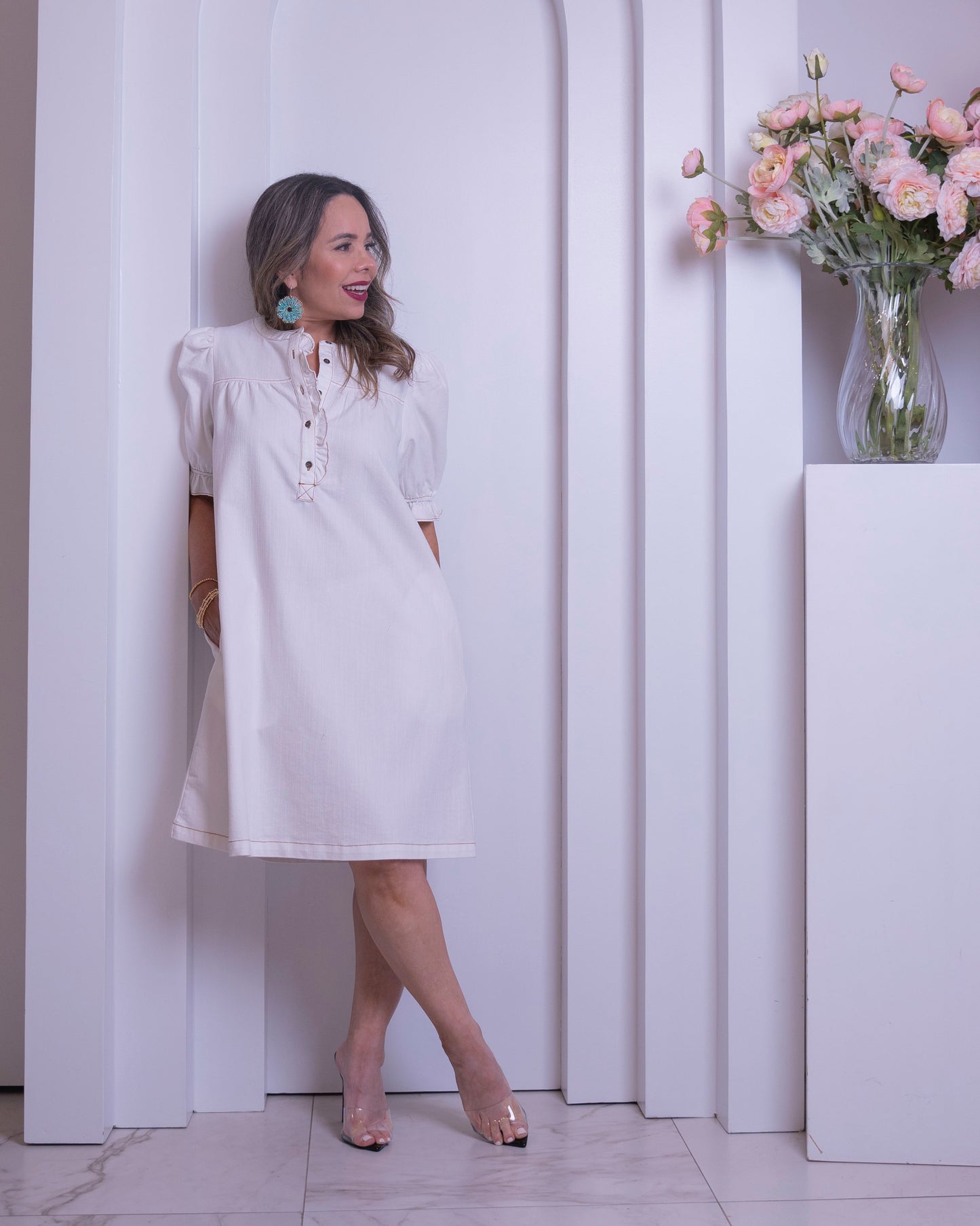 DRESS WHITE