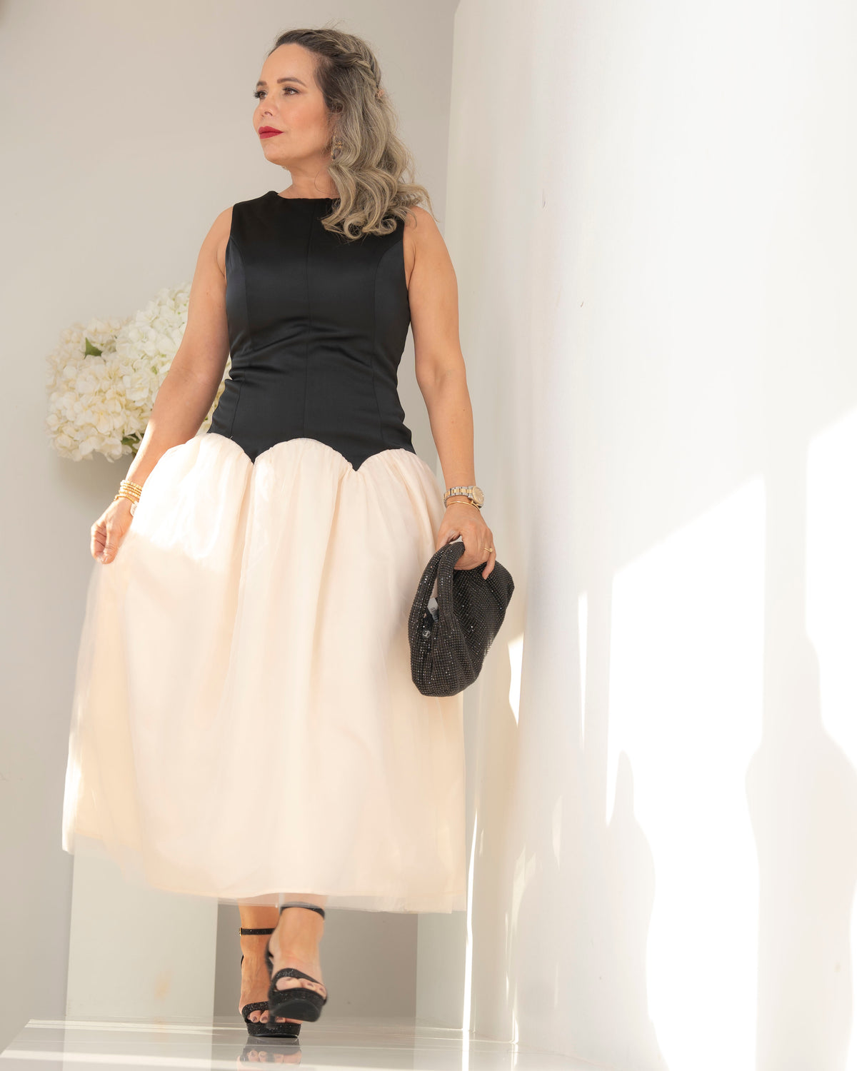 DRESS BLACK\IVORY