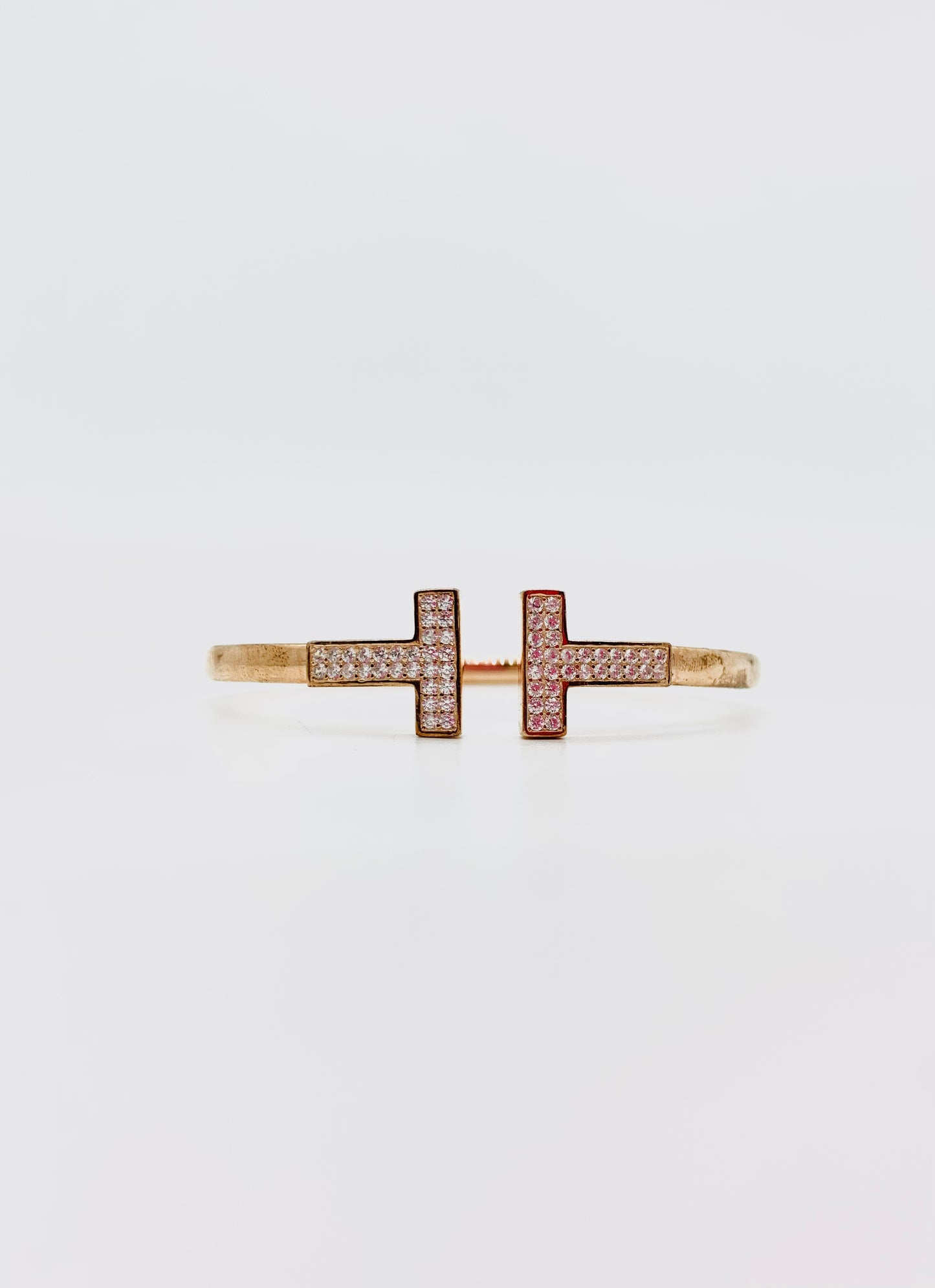 Rose Gold Tiffany Style Bracelet