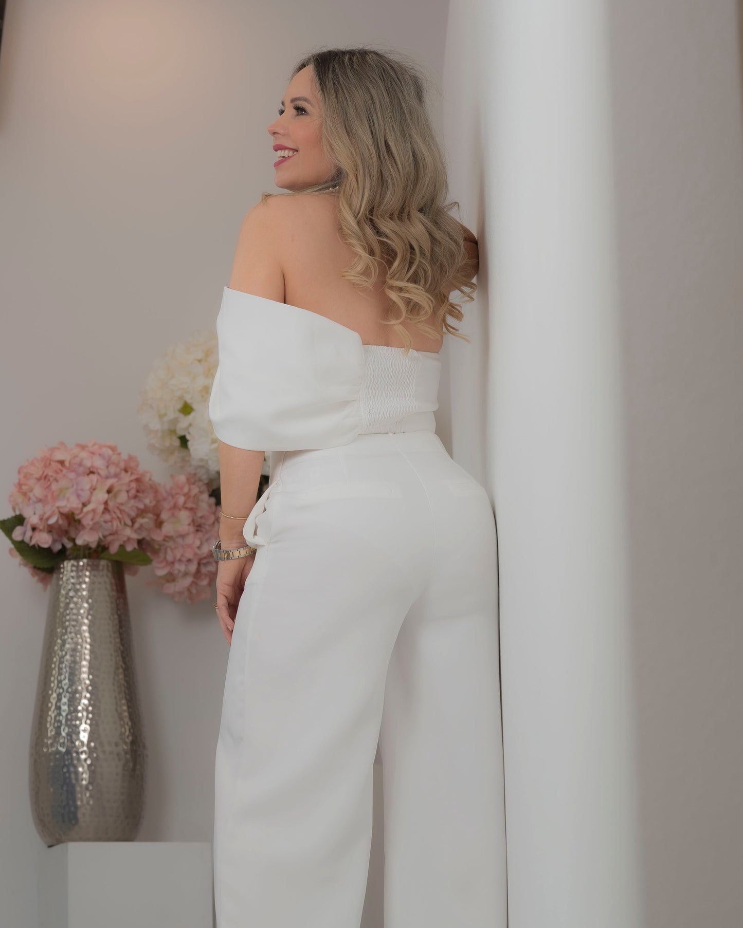 SET. PANTS CROP TOP