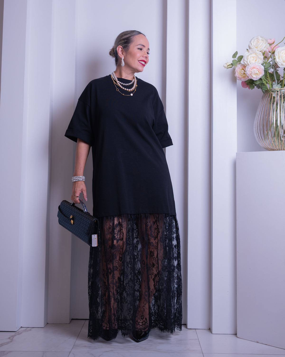 DRESS SKIRT LACE