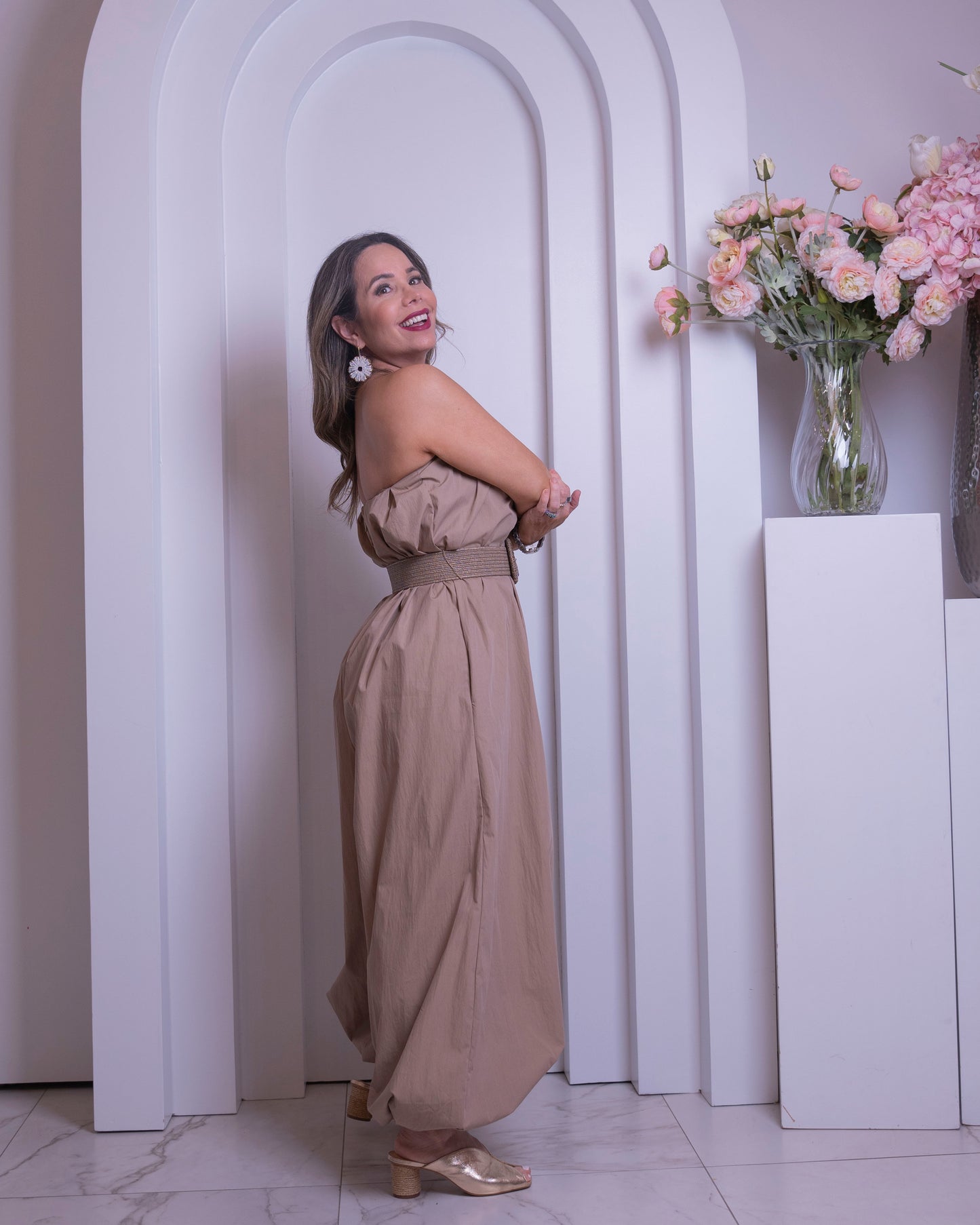 JUMPSUIT SAND