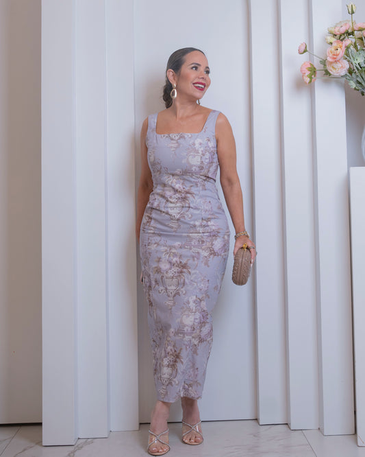 MIDI DRESS LAVENDER