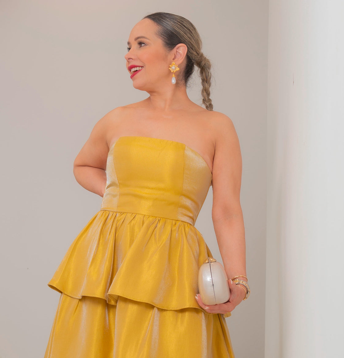 DRESS MUSTARD