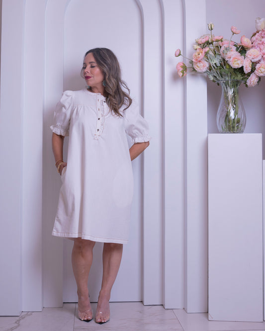 DRESS WHITE