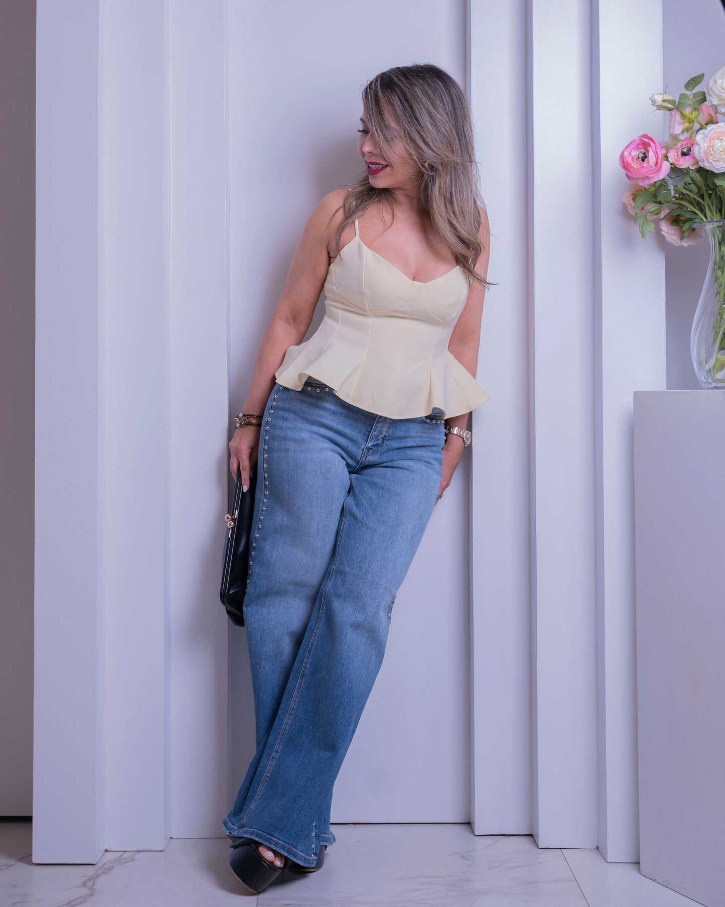 JEANS HIGH RISE