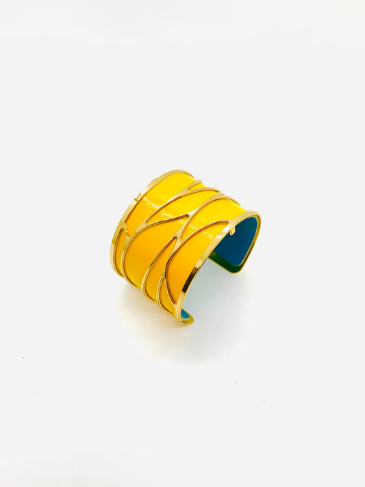 Large Girafe Gold Bracelet