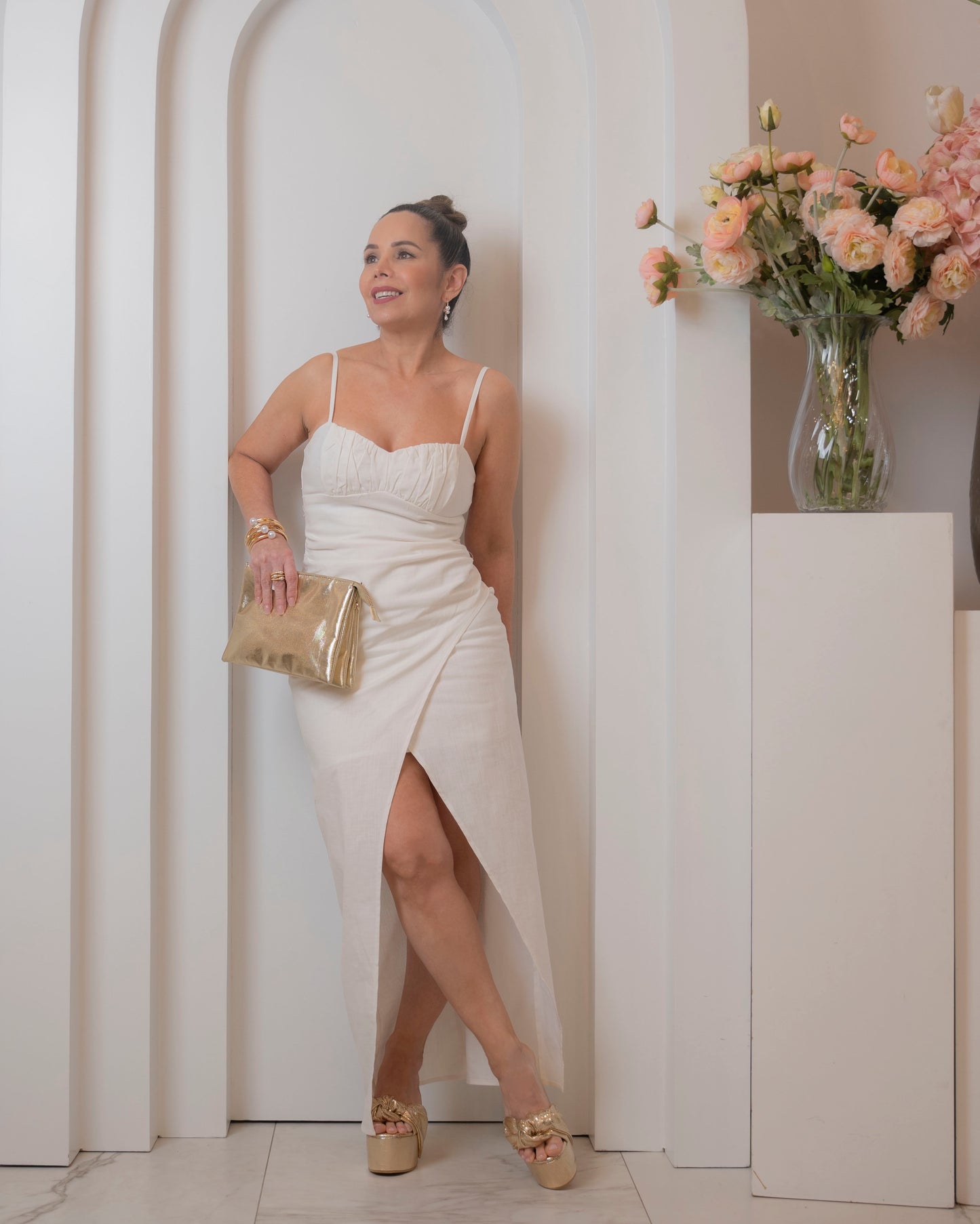 DRESS WHITE