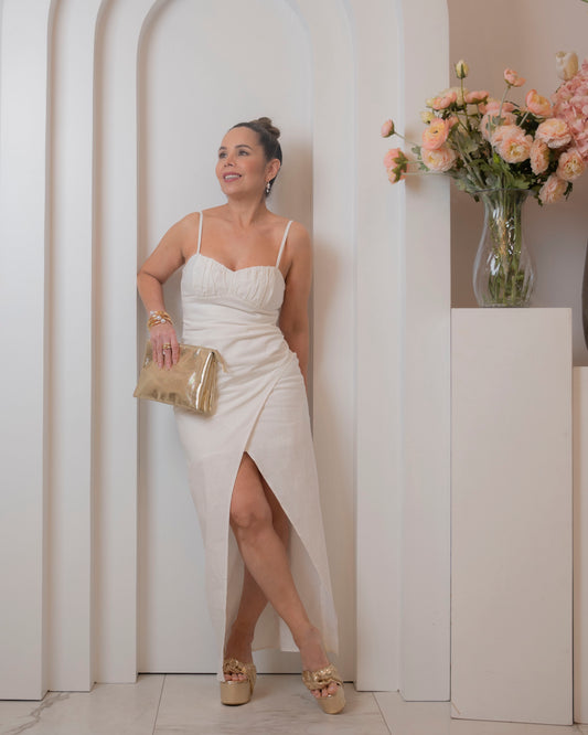 DRESS WHITE