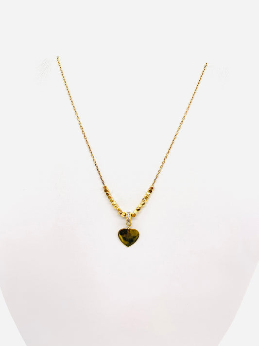 Gold Heart Necklace