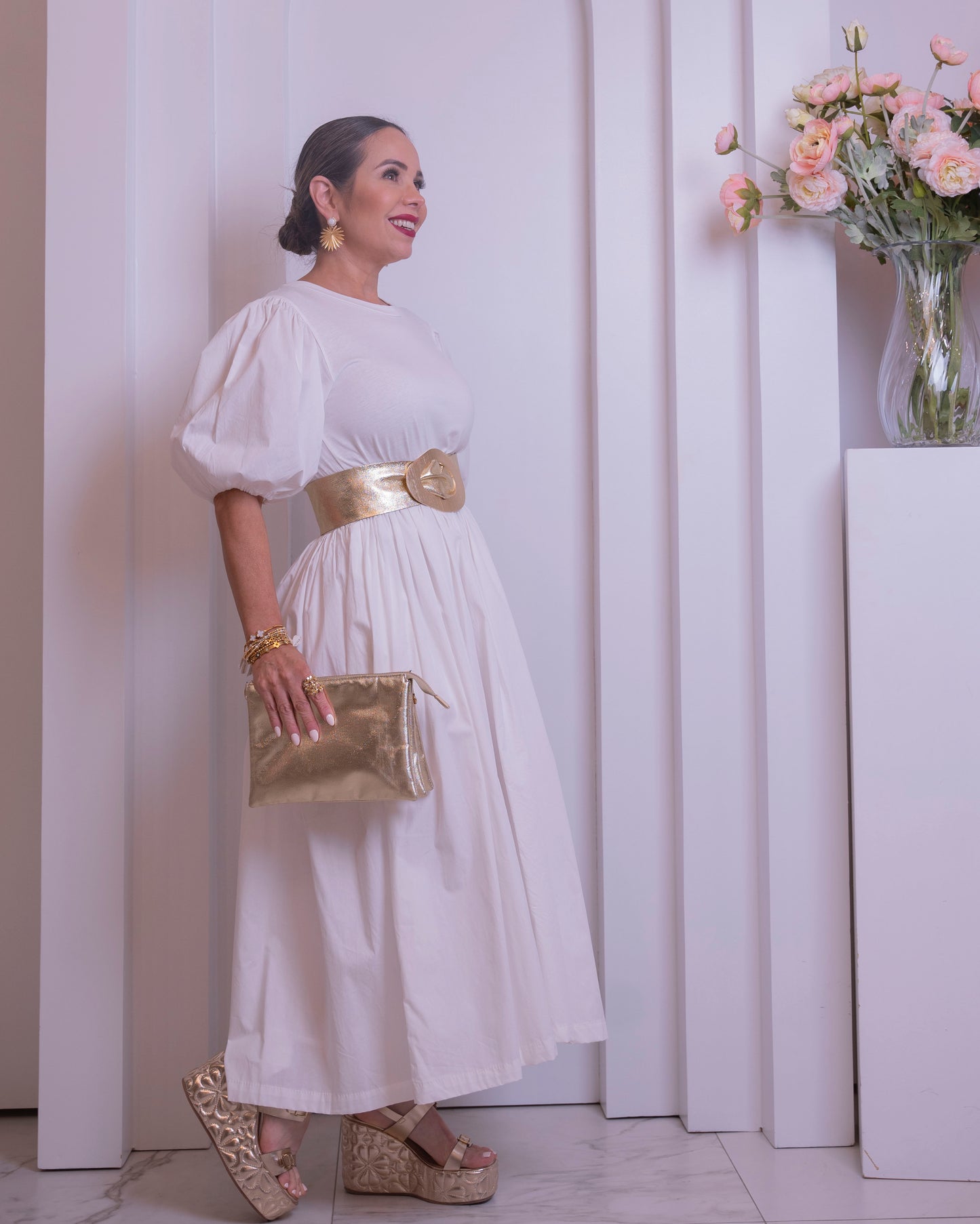 DRESS WHITE