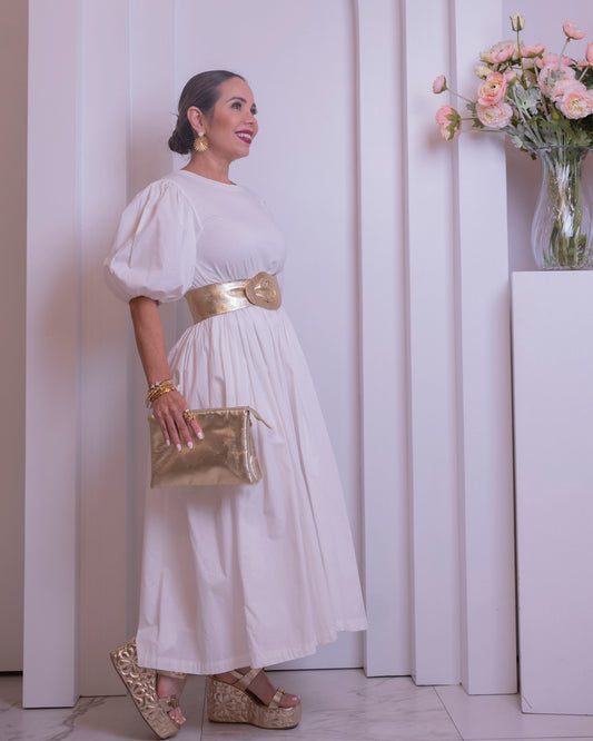 DRESS WHITE