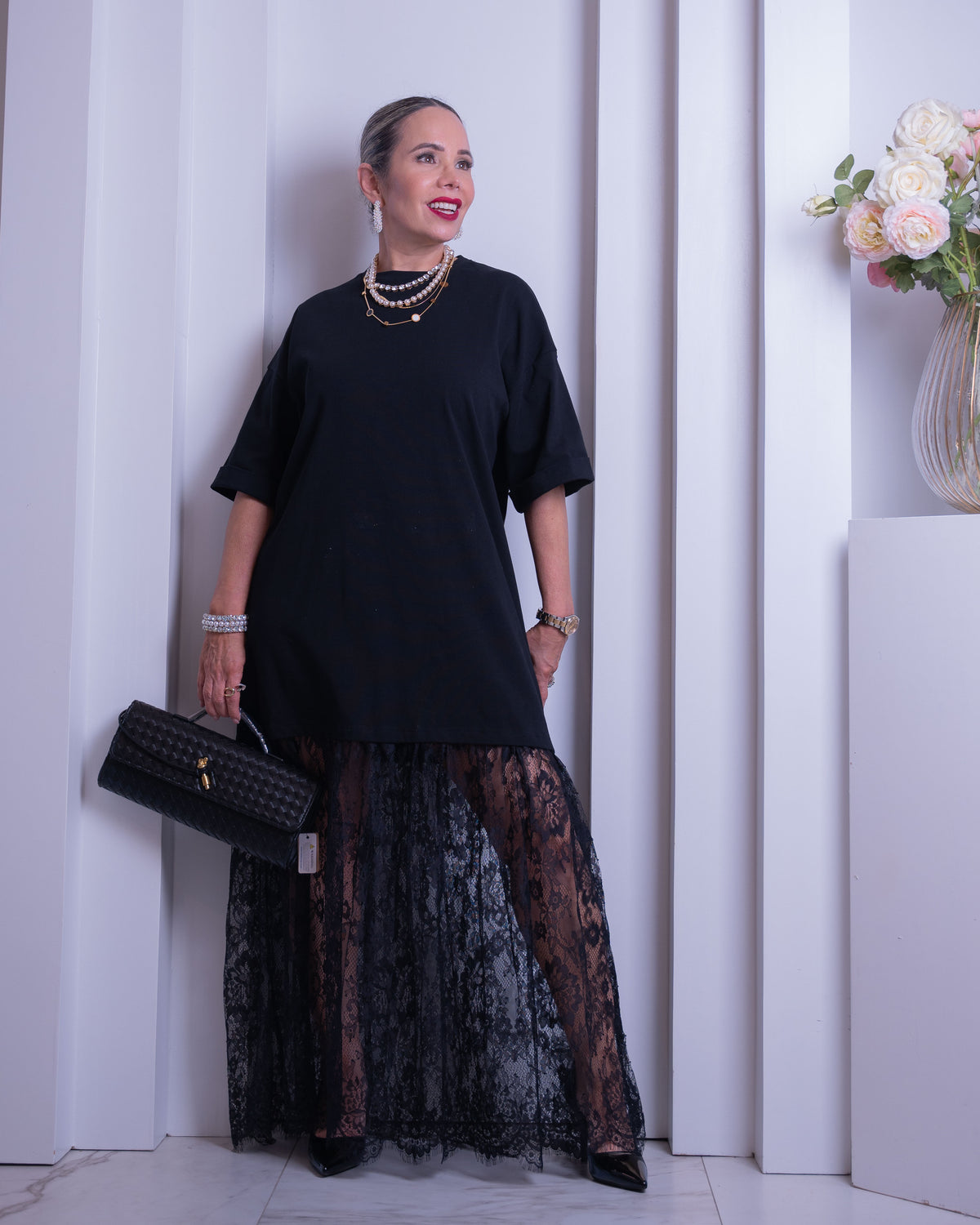 DRESS SKIRT LACE