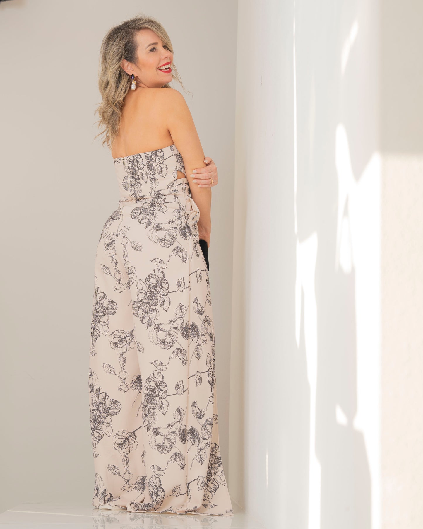 JUMPSUIT IVORY\BLACK