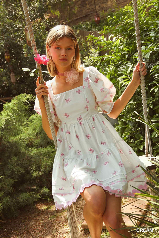 DRESS RIBBON PRINT