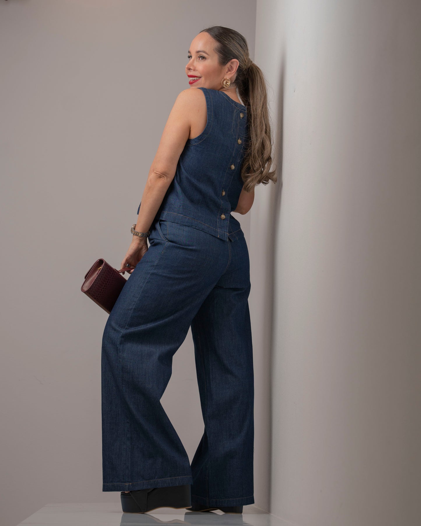 SET.PANTS & TOP DENIM