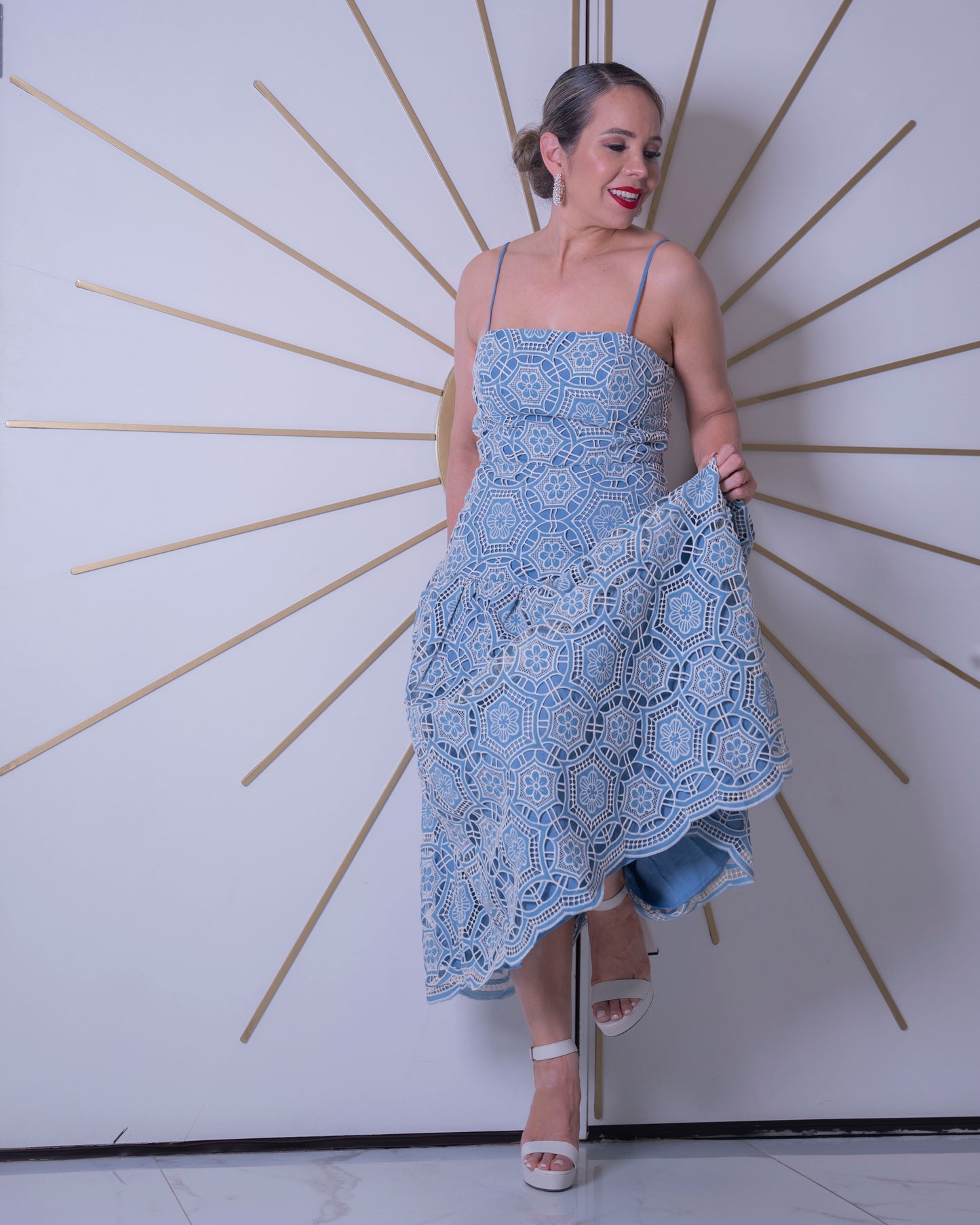 DRESS BLUE CROH