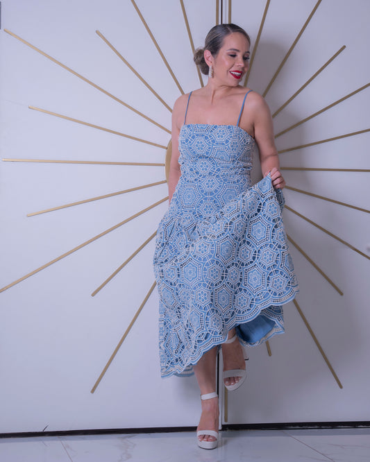 DRESS BLUE CROH