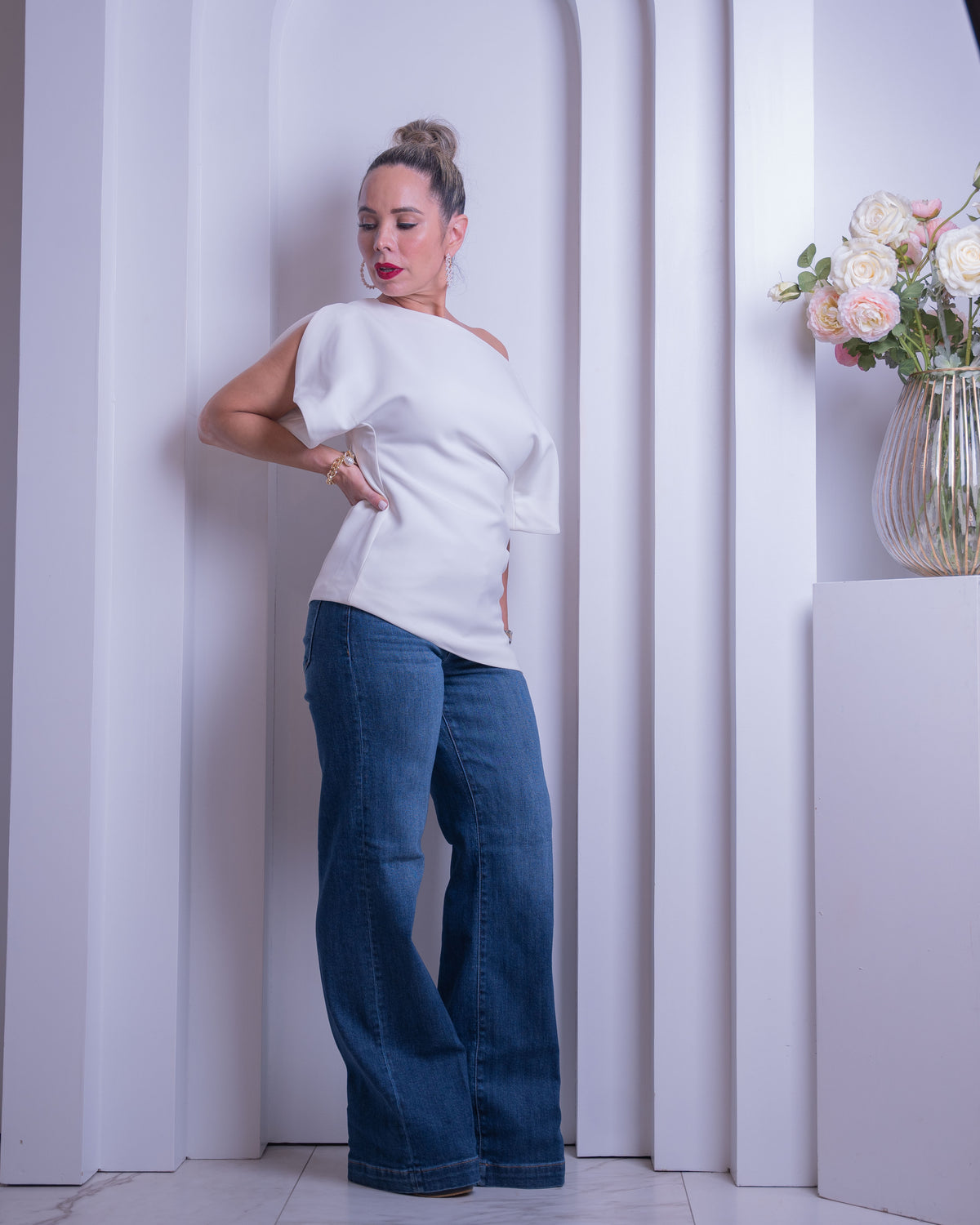 JEANS WIDE LEG