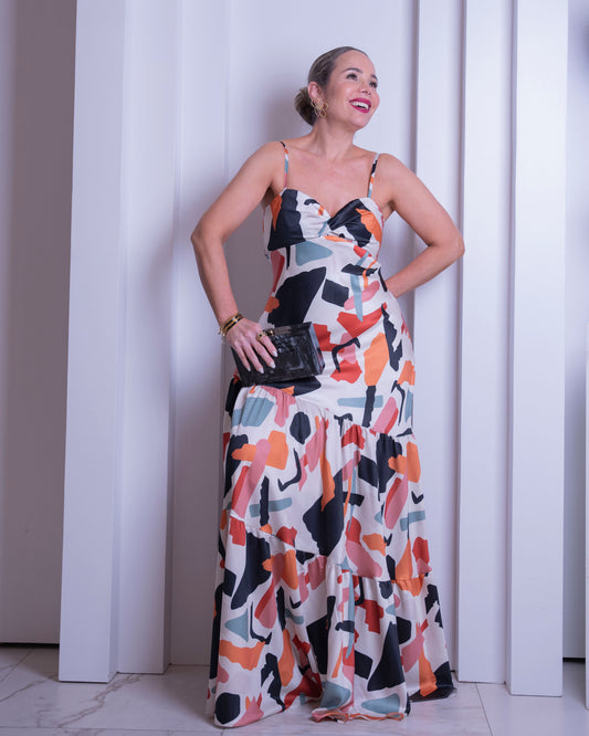 MAXI DRESS TERACOTTA