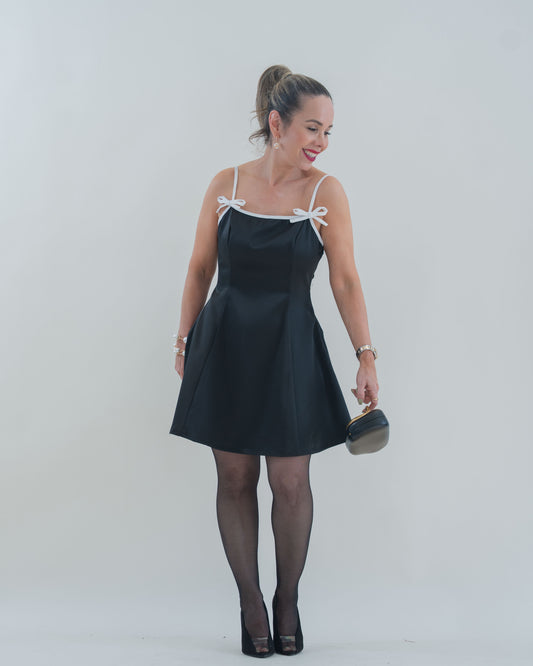 DRESS BLAK BOW