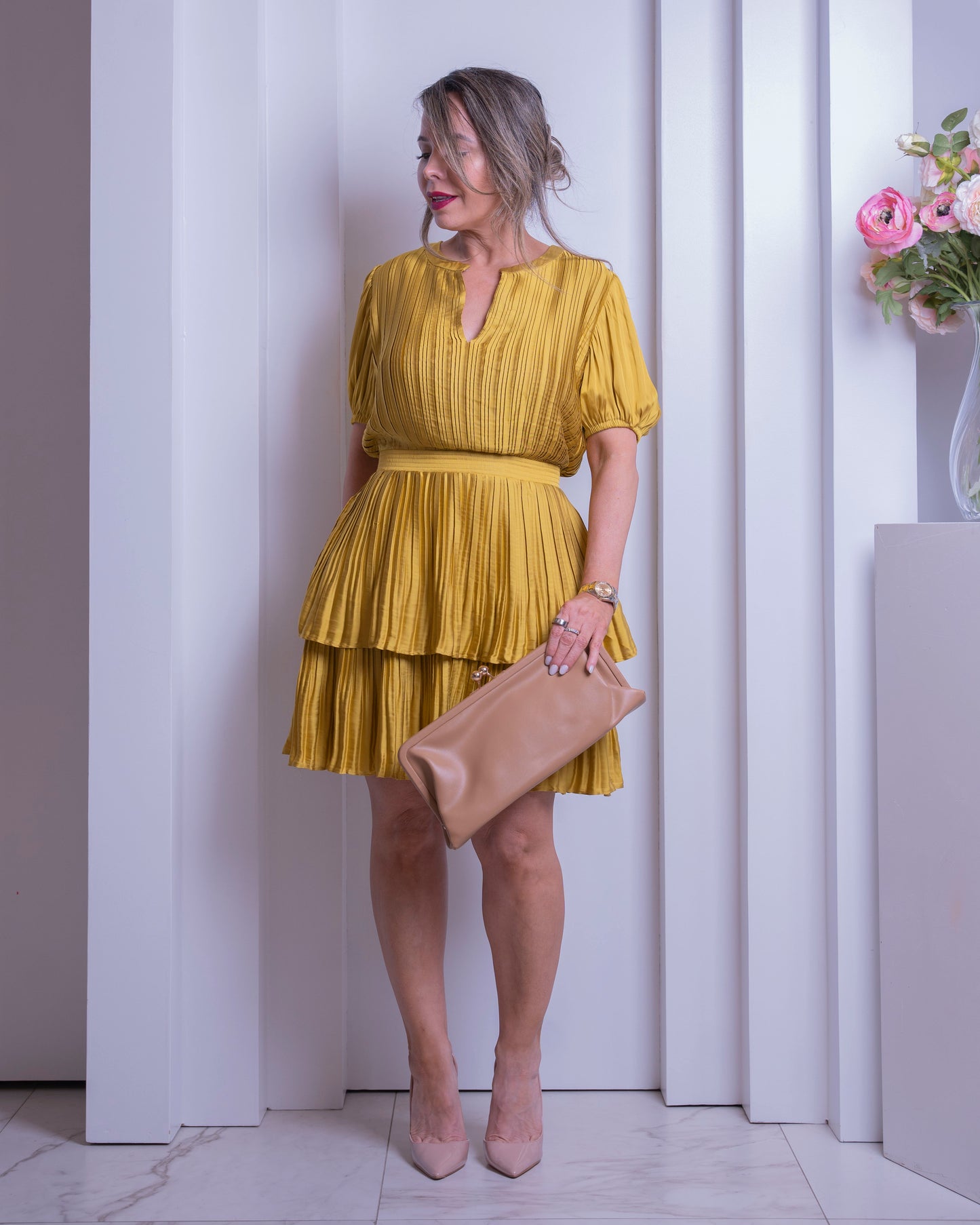DRESS AMBER