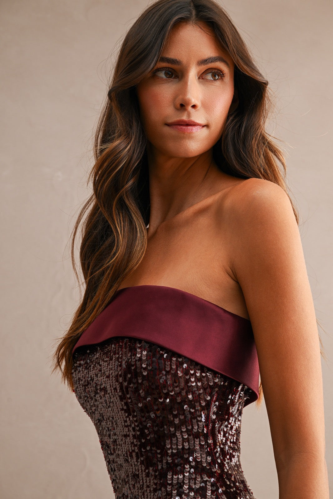 DRESS SEQUIN TUBE
