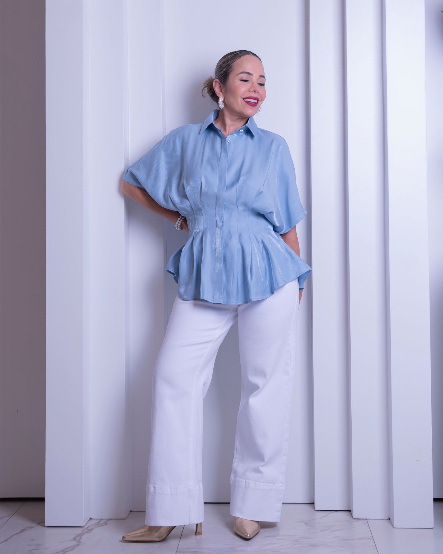 JEANS WHITE