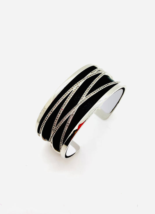Medium Girafe Precieuse Silver Bracelet