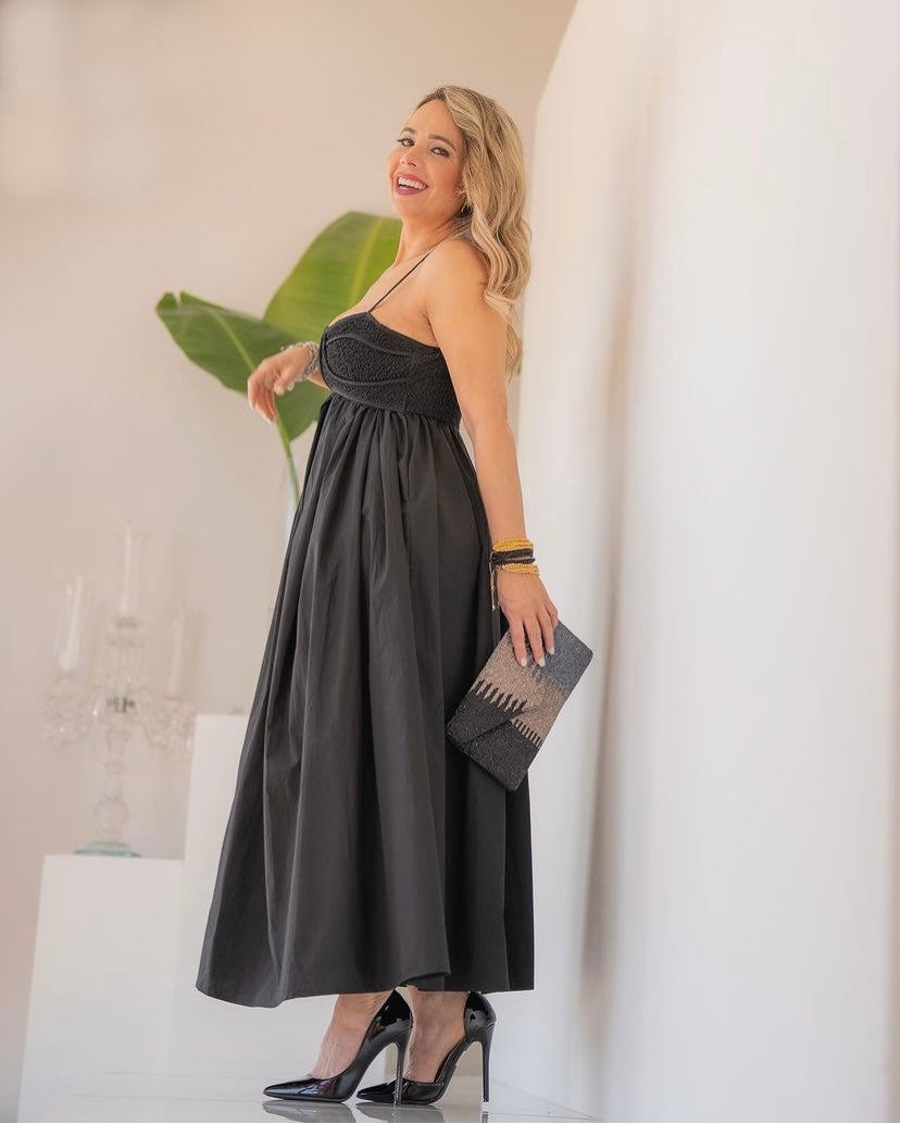 Black Midi Dress