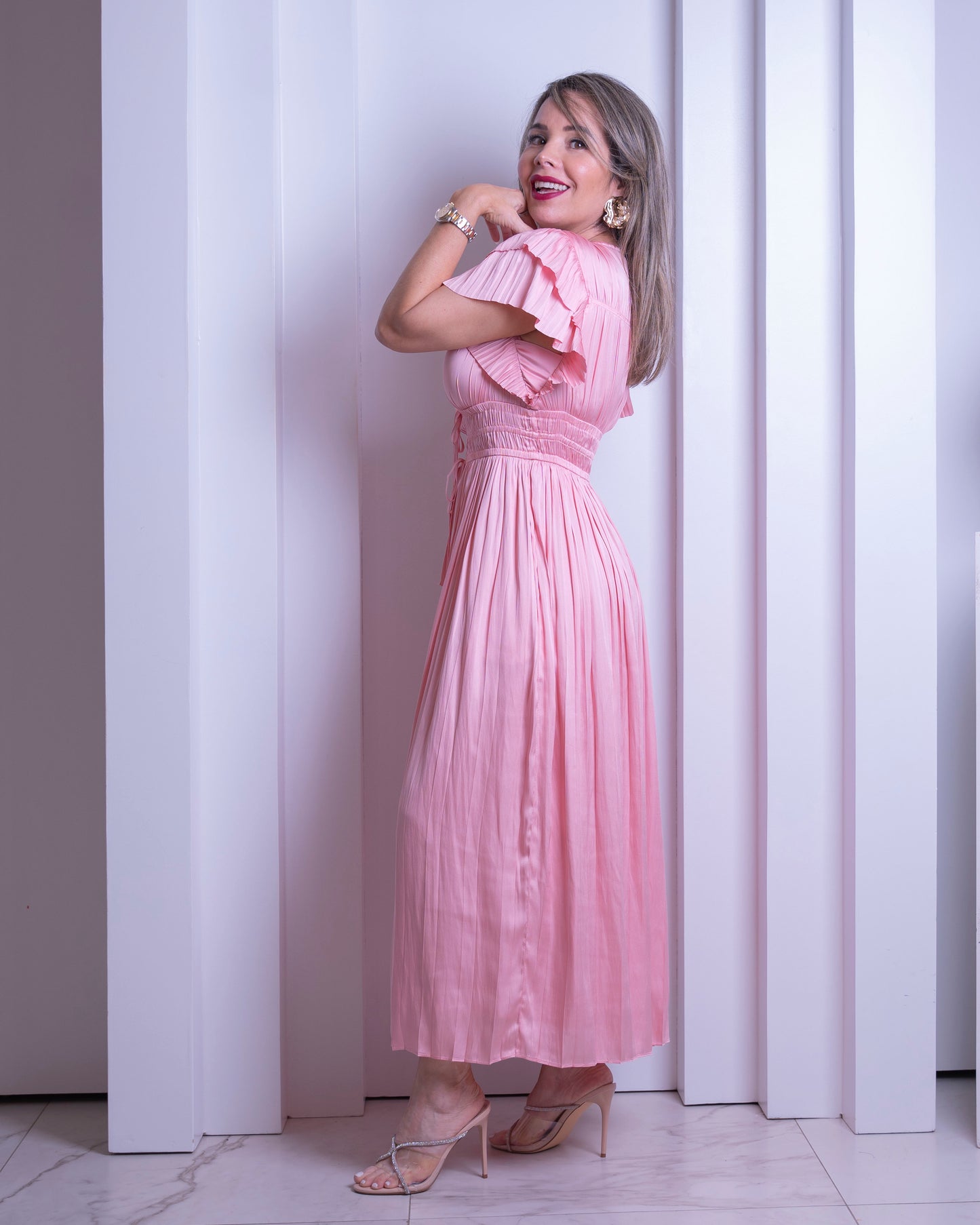 DRESS ROSE PINK