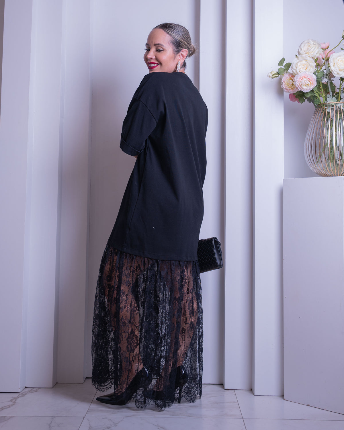 DRESS SKIRT LACE