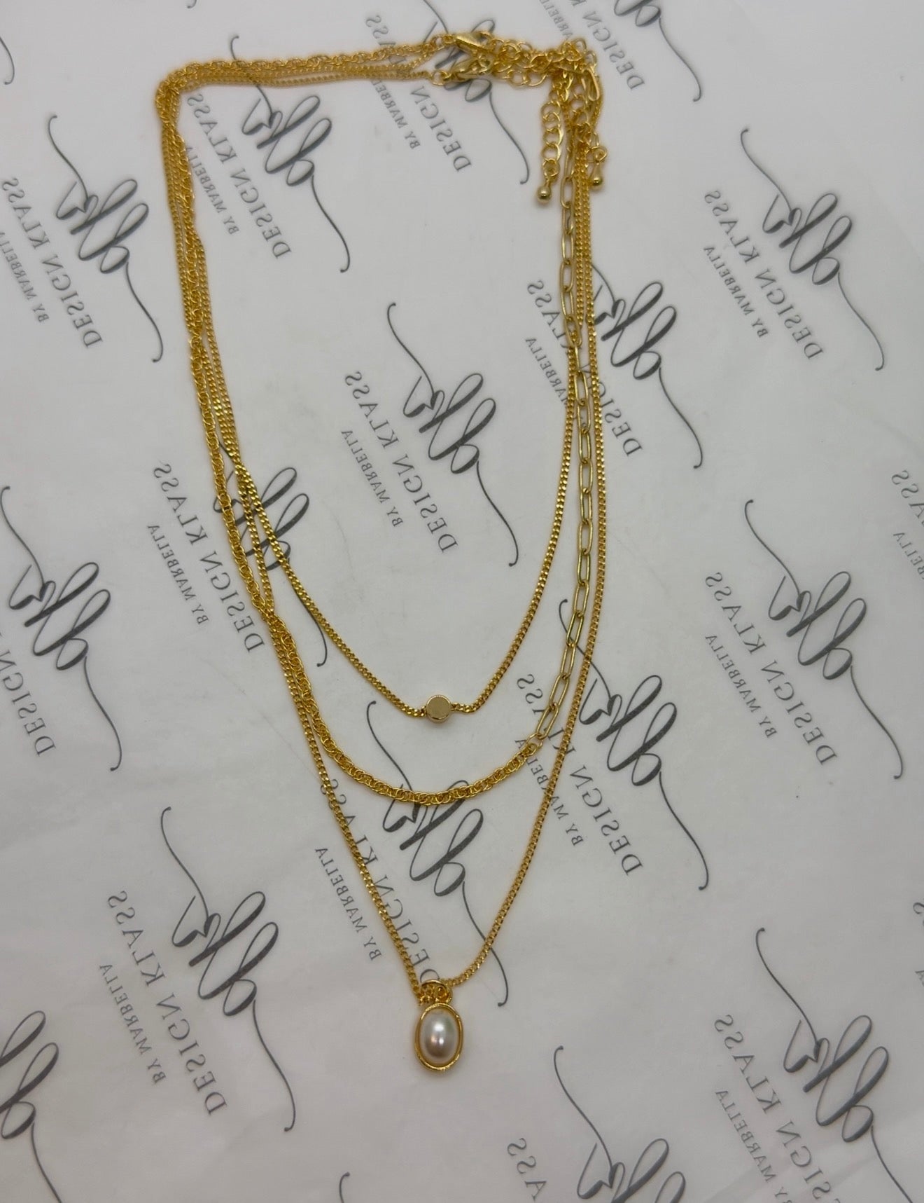 NECKLANCE GOLD 3 L
