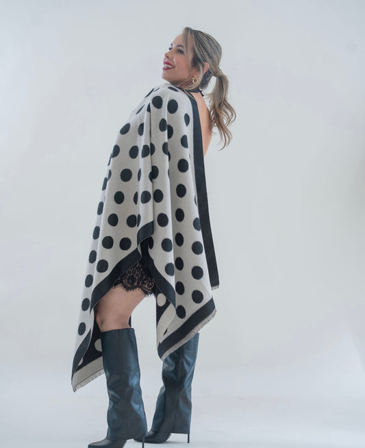 SCARF POKA DOTS