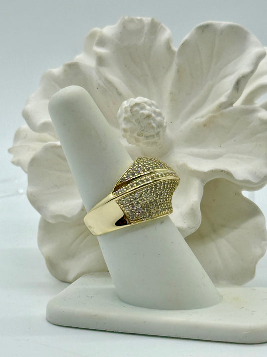 RING SILVER GOLD PLA