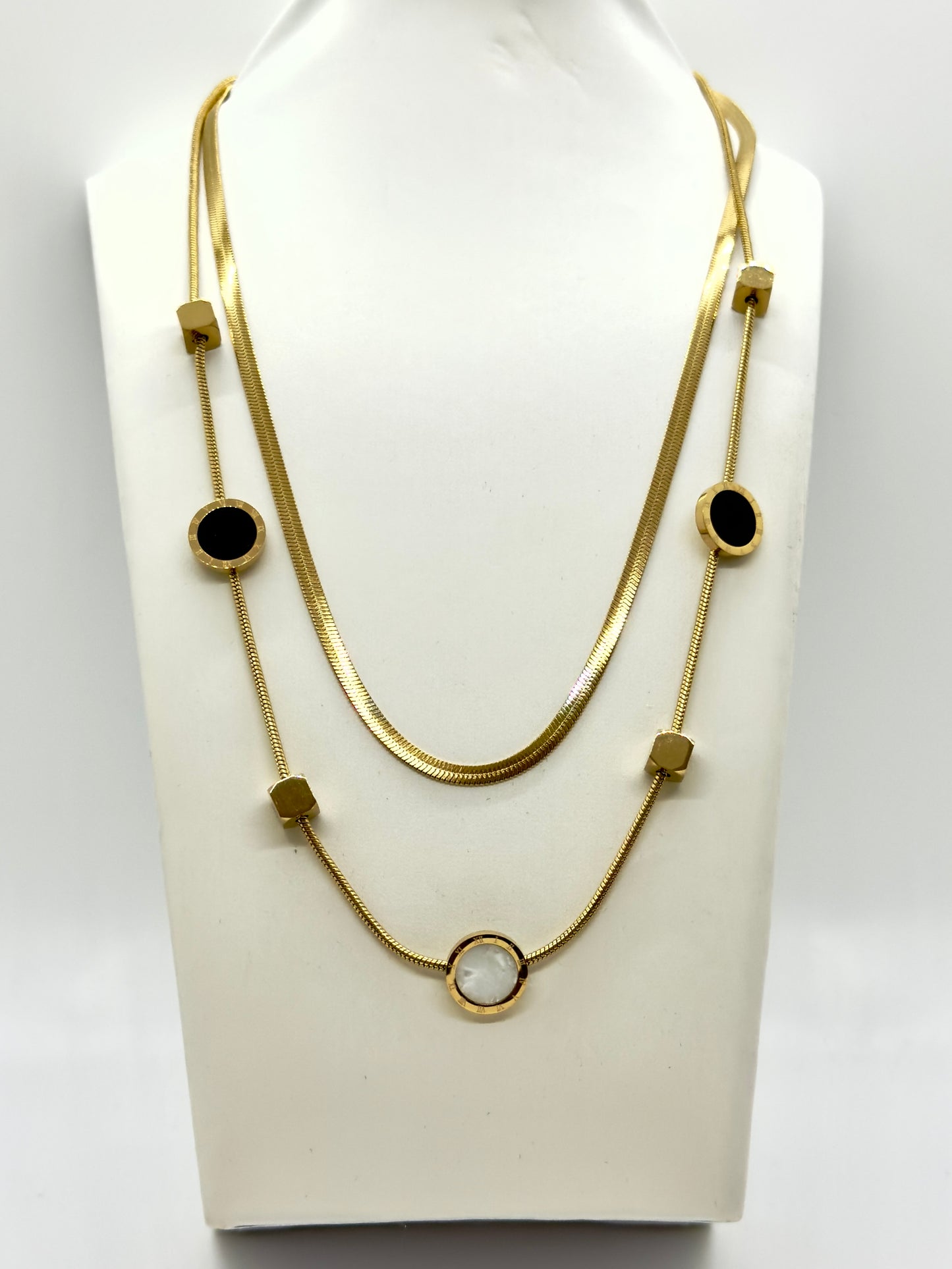 NECKLACE STAIN/STEEL