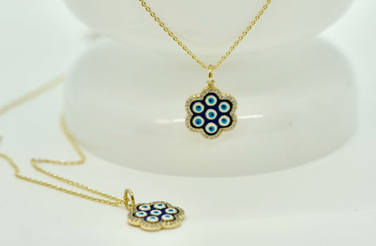 NECKLACE BLUE EYE