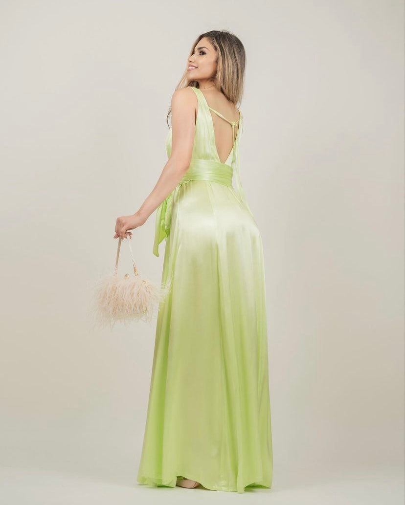Garden Green Maxi Dress