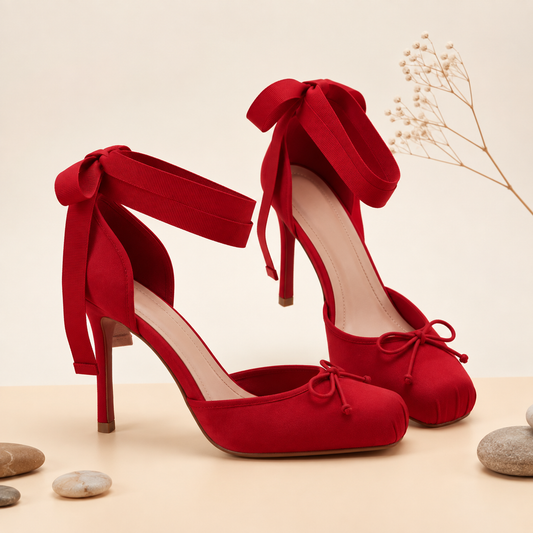 PUMP BALLET RED