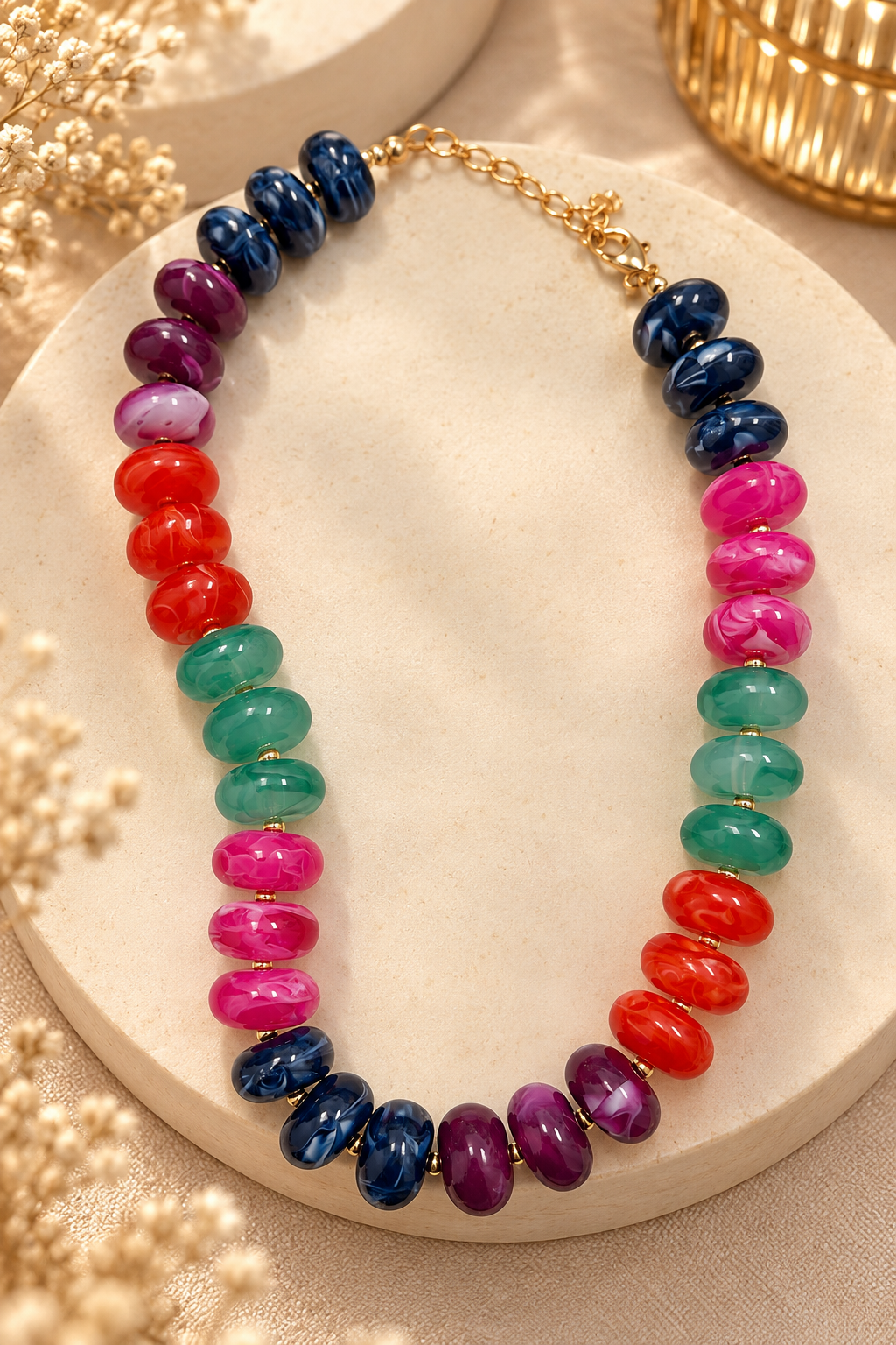 NECKLACE CHUNK BEAD