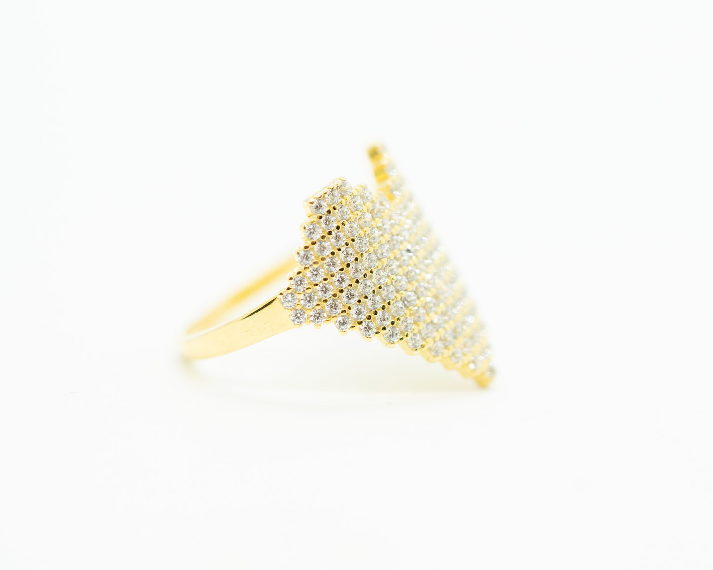 Heart silver ring