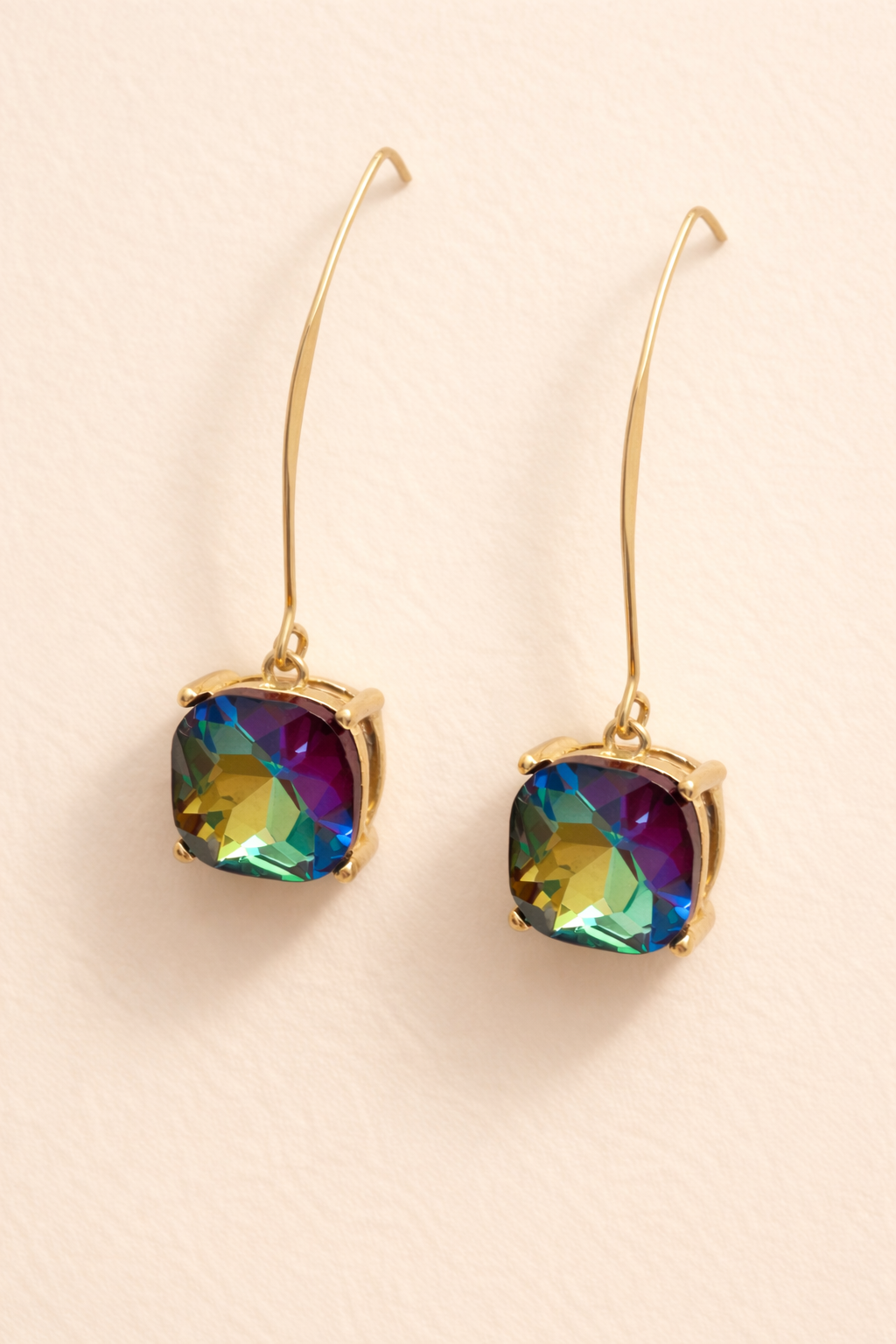Square  Drop Earrings
