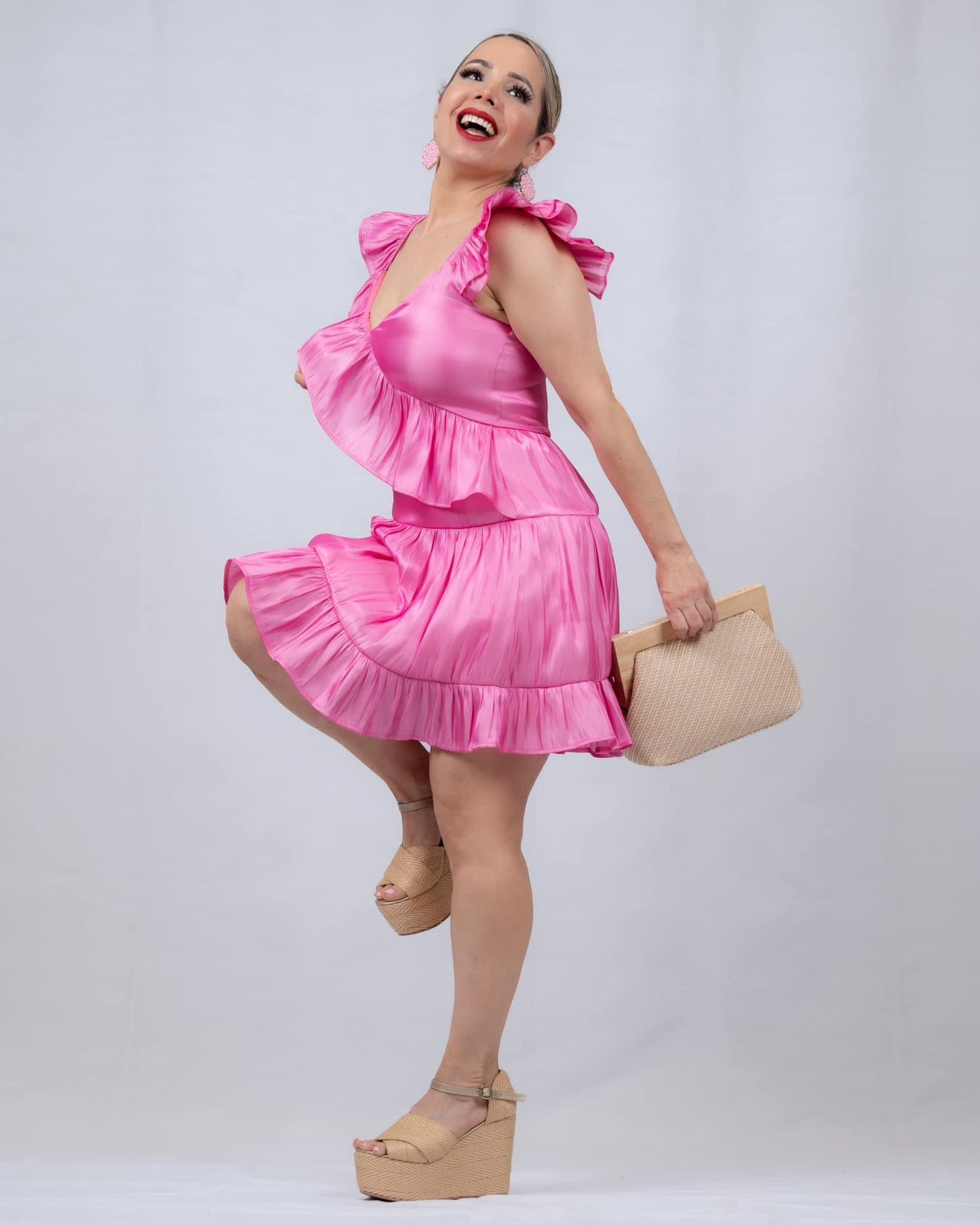 Fushia dress